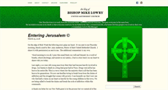 Desktop Screenshot of bishopmikelowry.com